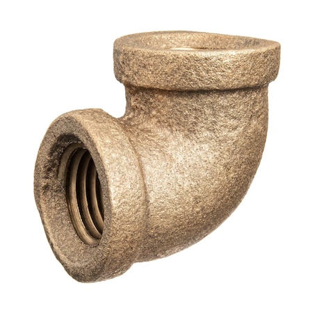 Usa Industrials Pipe Fitting - Brass - Class 125 - Elbow - 1-1/2 NPT Female ZUSA-PF-19000